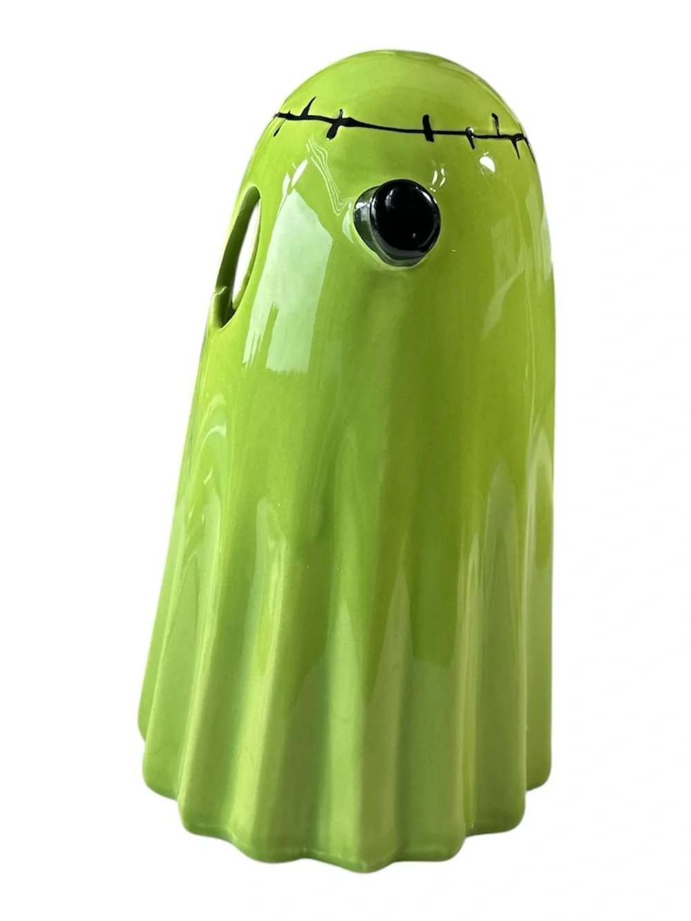 NEW VHTF Halloween Green Light Up FRANKENSTEIN GHOST 👻